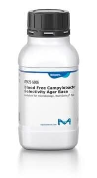 Base de gélose sélective Campylobacter sans sang